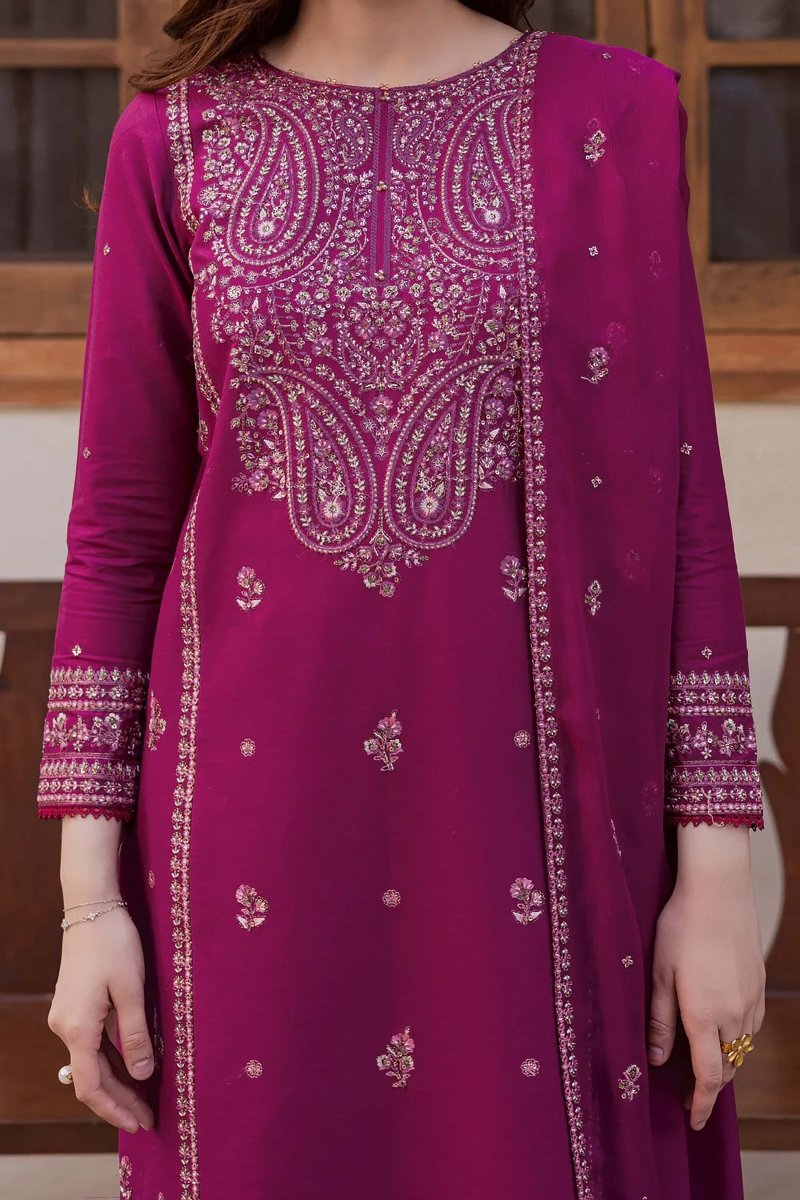 Laaj Embroidered - 3pc - Image 2