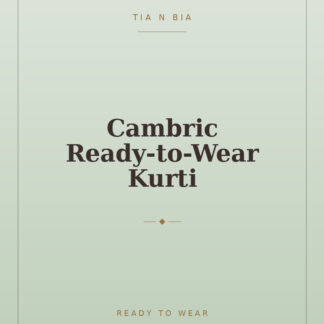 Cambric Ready-to-Wear Kurti