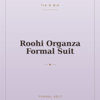 Roohi Organza Formal Suit