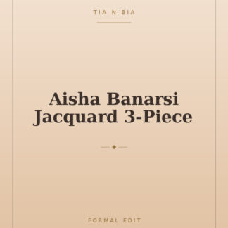 Aisha Banarsi Jacquard 3-Piece